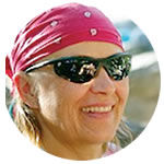 Experienced Sierra Mac rafting guide Olga Schevchenko