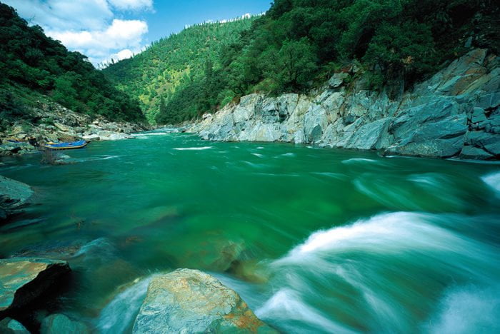 Spring runoff, North Fork American River