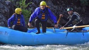Cherry Creek rafting trips begin with Class V orientation
