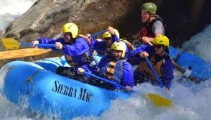 thrilling Cherry Creek Rafting
