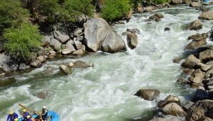 Class V Cherry Creek located just outside Yosemite National Park