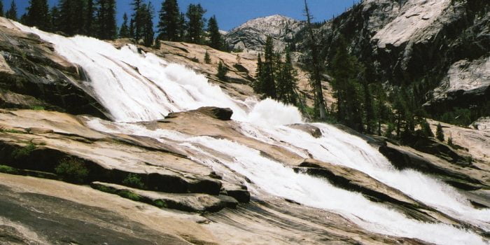LeConte Falls on the Tuolumne River inside Yosemite National Park