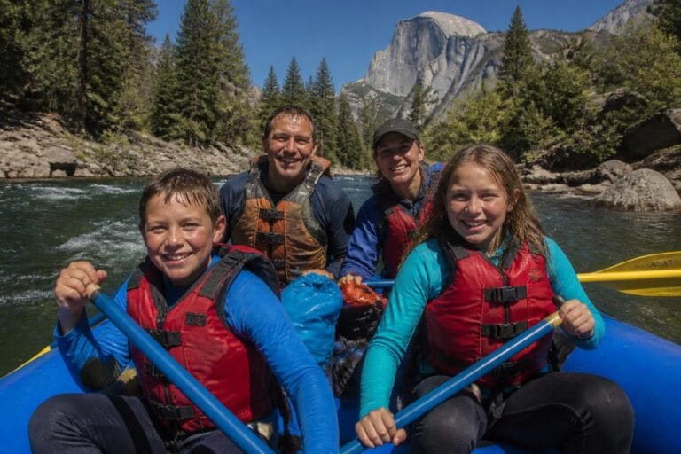 Best Yosemite Rafting Trips for Families